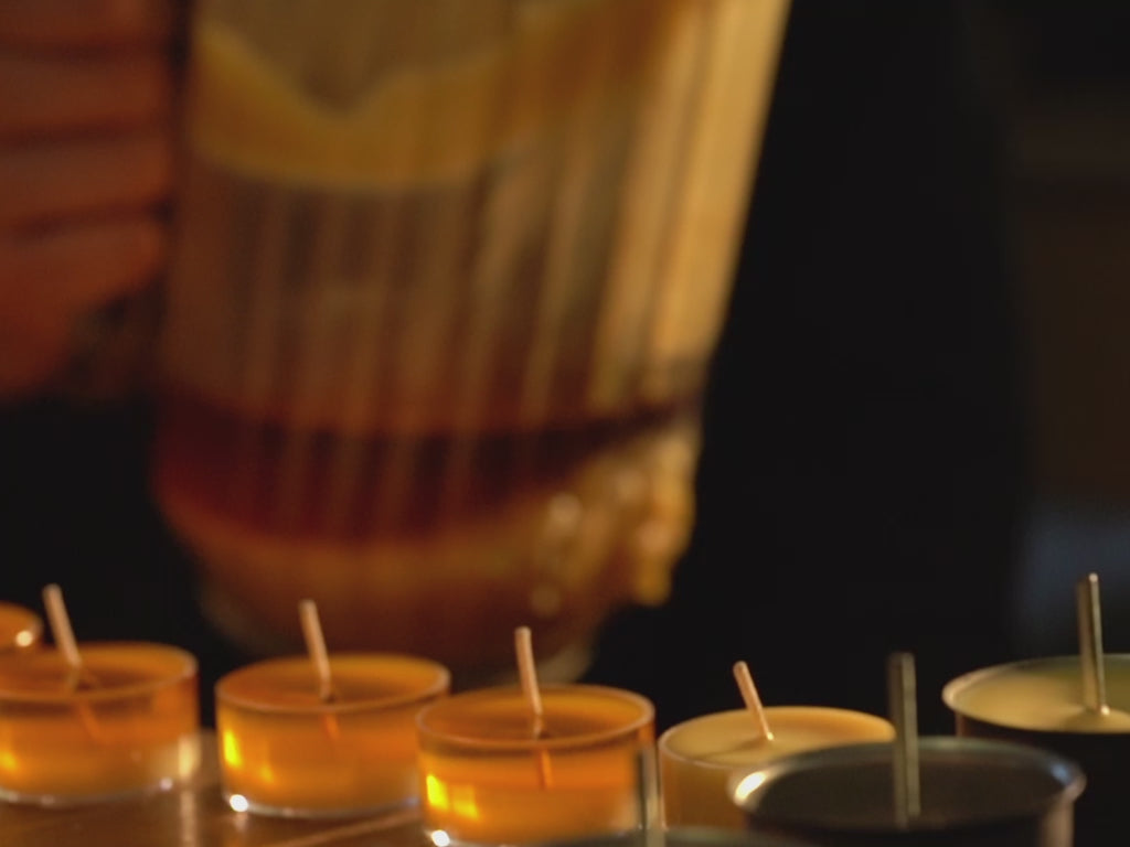 10 Tealights - 100% Pure Beeswax
