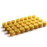 32 Votive Candles w/ a Free Glass - 100% Pure Beeswax