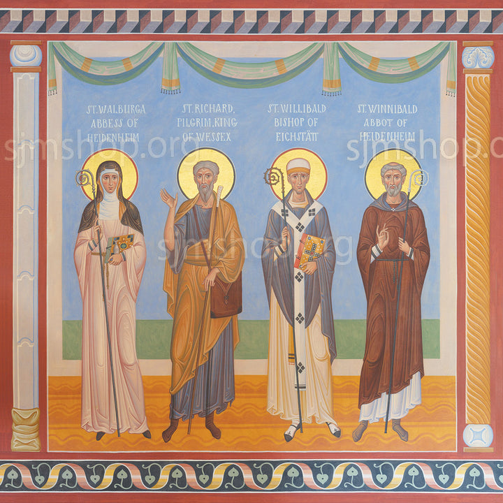 St. Richard of Wessex & Family - Print