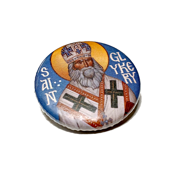 St. Glykery (Glichery) of Romania - Button