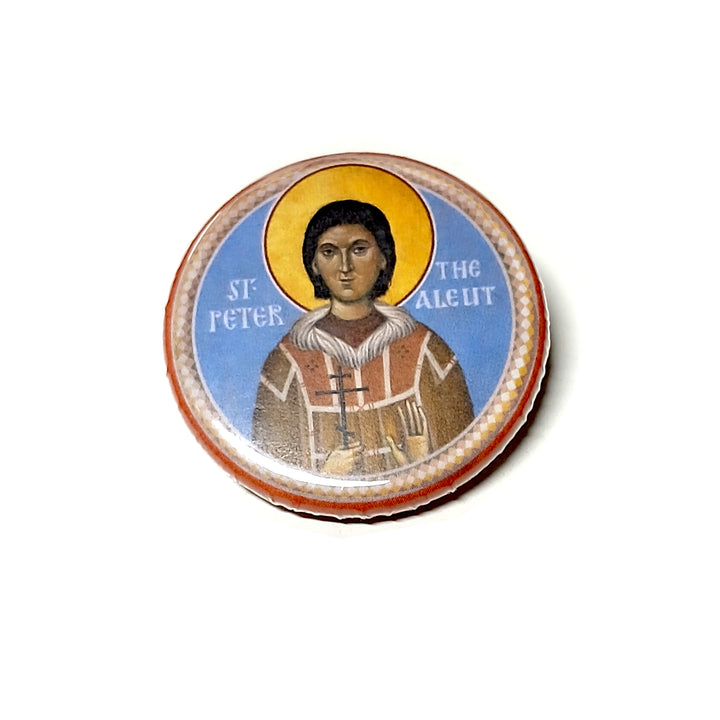 St. Peter the Aleut - Button