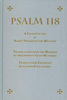 Book cover of 'Psalm 118' with gold text on a light blue background