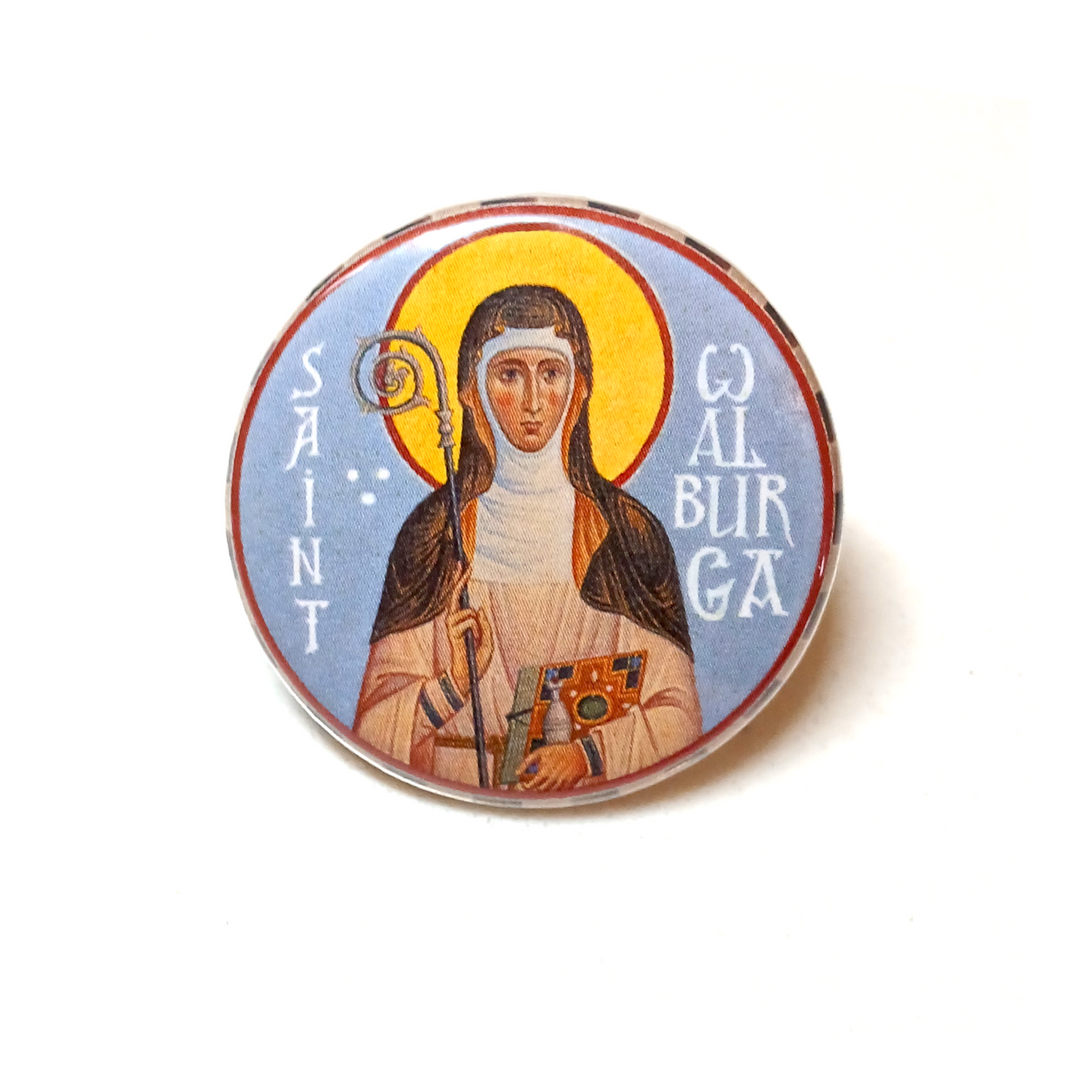St. Walburga - Icon Button