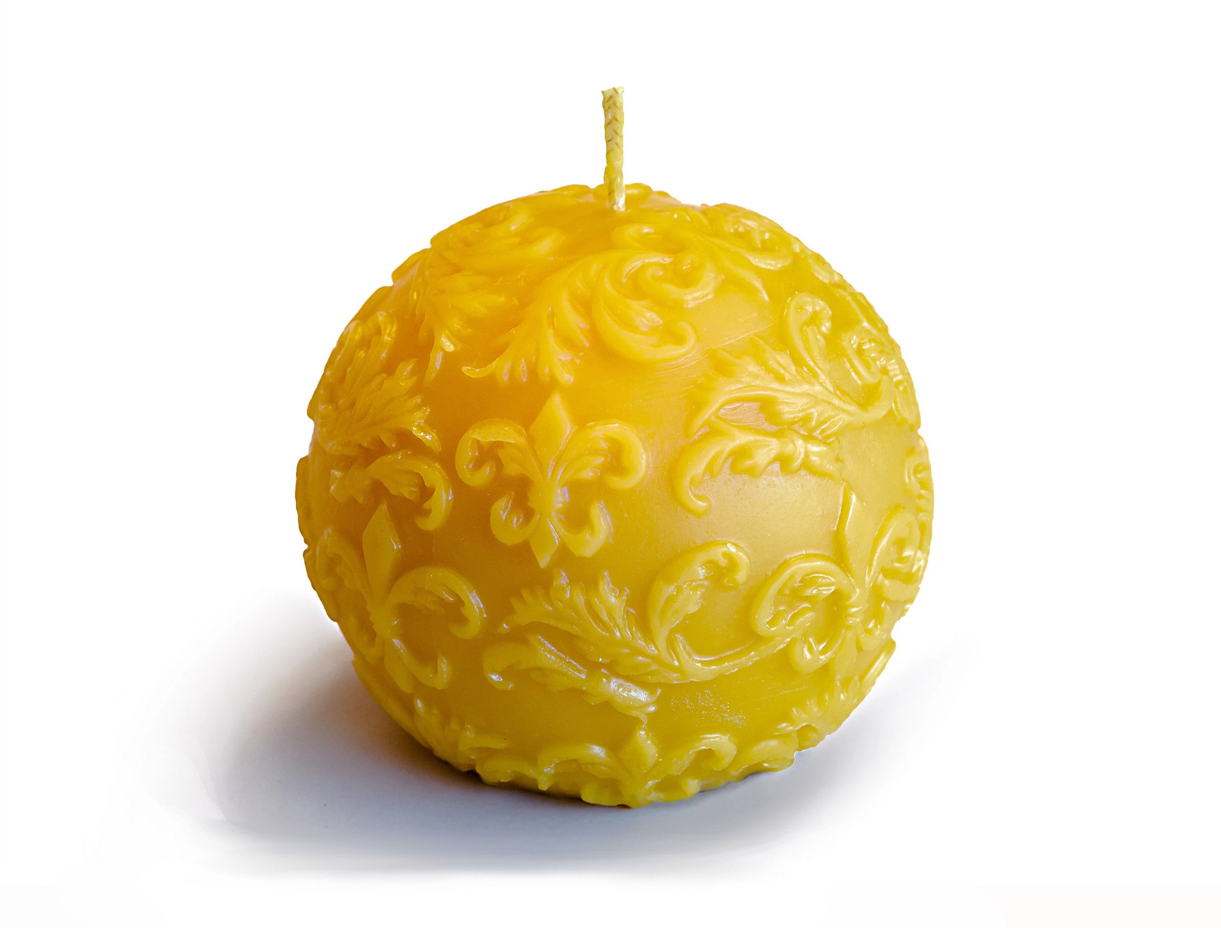St. John’s Monastery Shop Fleur De Lis Ball Candle