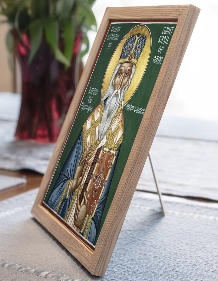 St. Basil of Ostrog - Icon Print