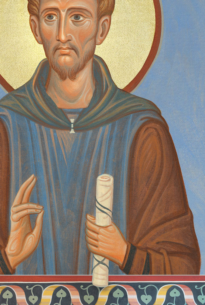St. Boisil of Melrose - Icon Print