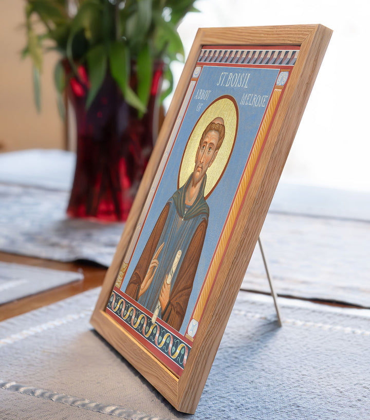 St. Boisil of Melrose - Icon Print