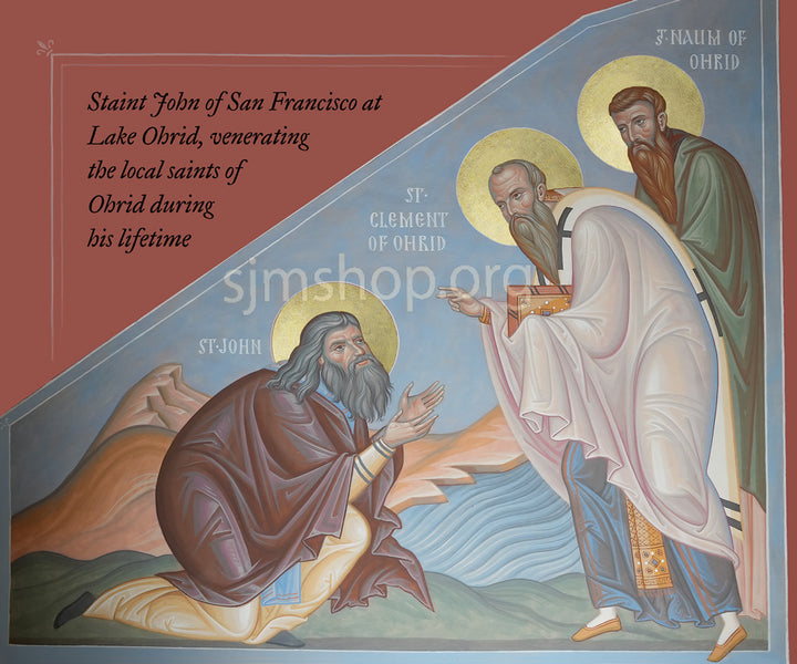 St. John at Lake Ohrid - Print