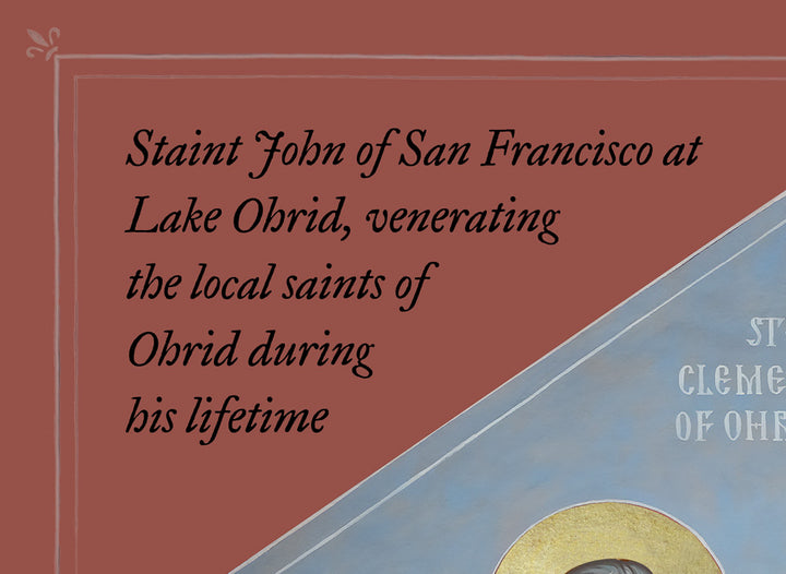 St. John at Lake Ohrid - Print