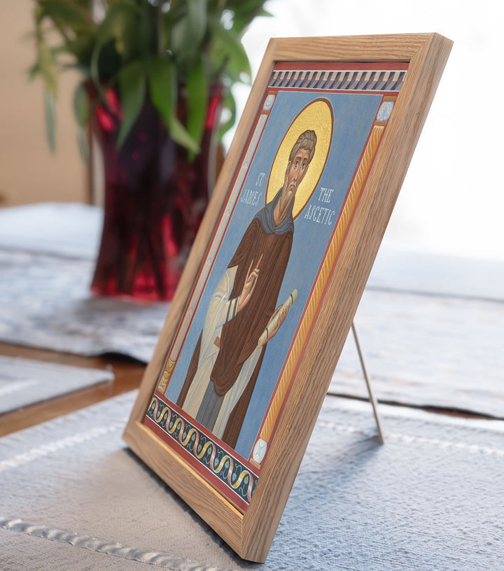 St. James the Ascetic - Icon Print