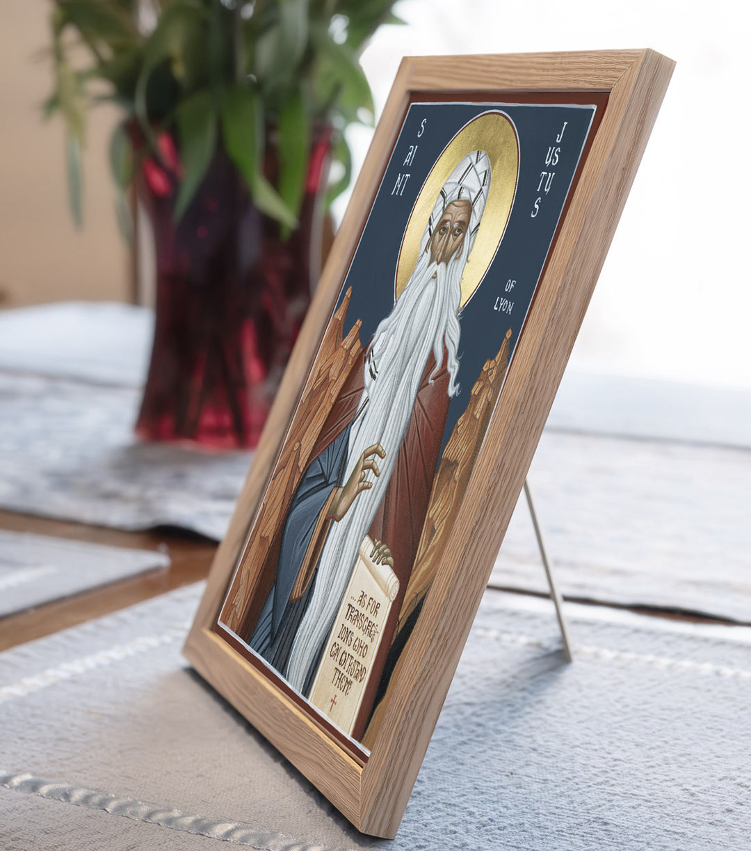 St. Justus of Lyon - Icon Print