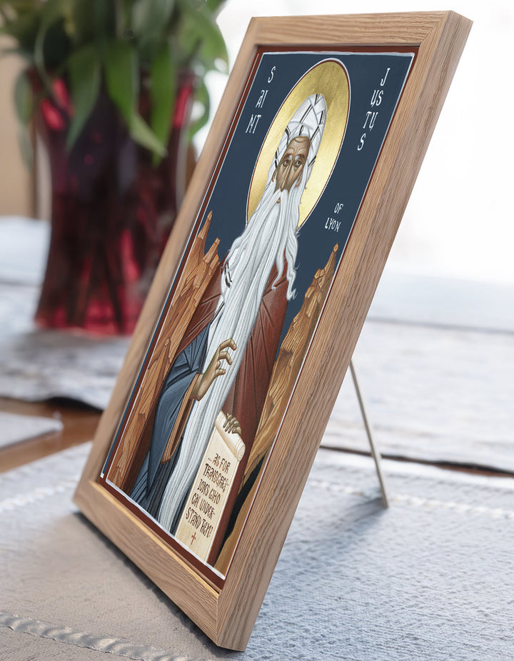 St. Justus of Lyon - Icon Print