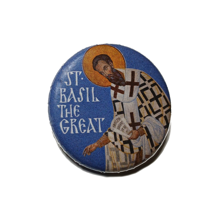 St. Basil the Great - Button