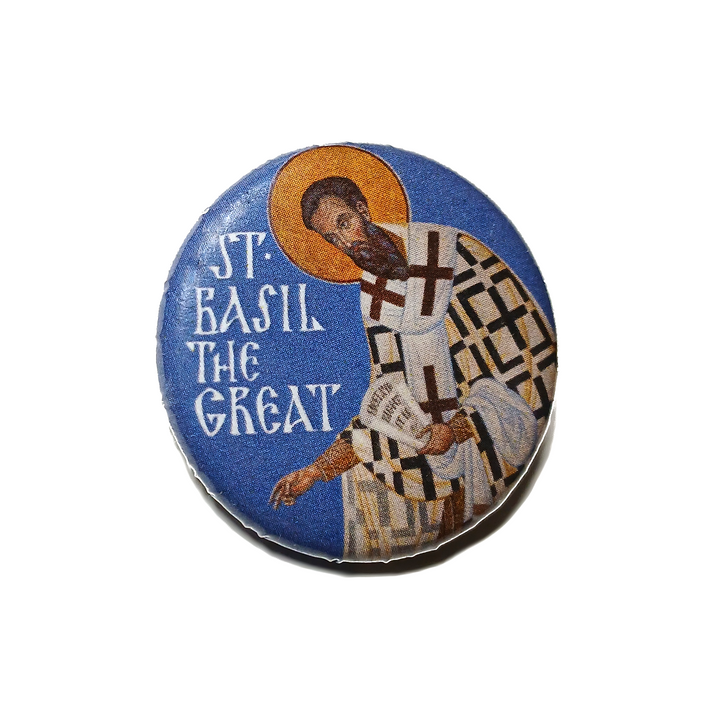 St. Basil the Great - Icon Button