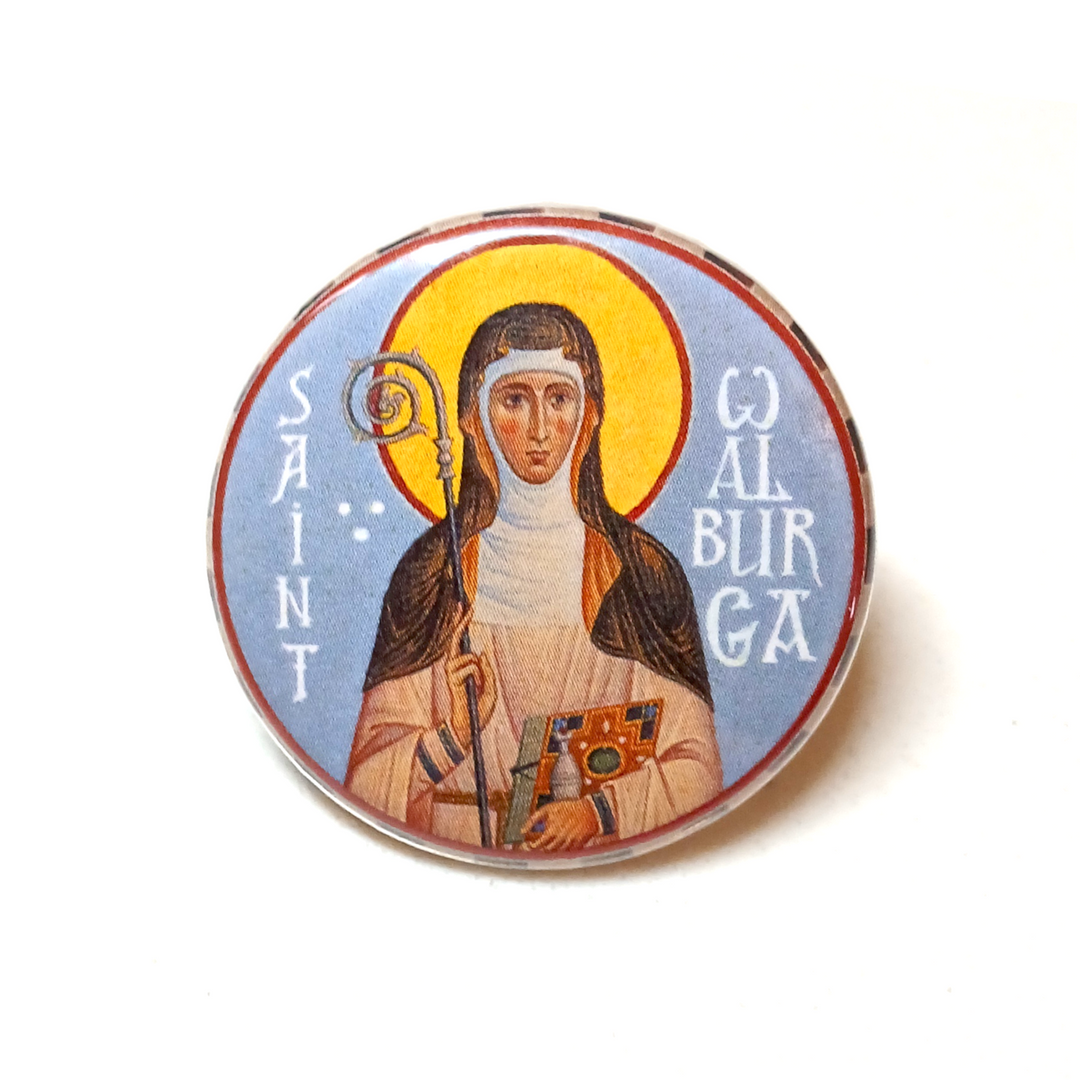 St. Walburga - Icon Button