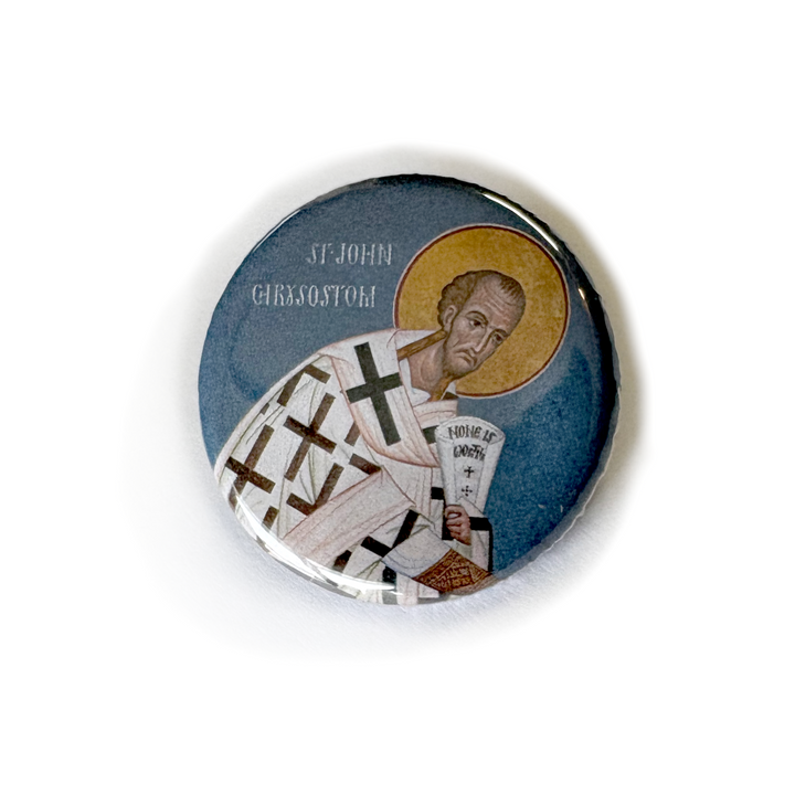 St. John Chrysostom - Button